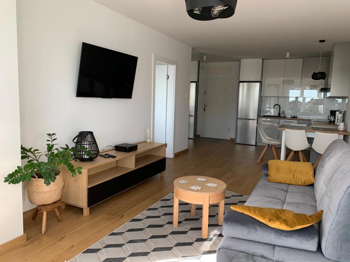 Апартаменты Apartament Szmaragdowy Platan Колобжег Экстерьер фото